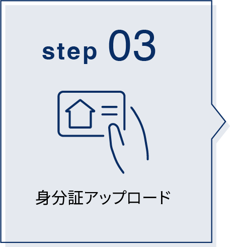 身分証アップロード